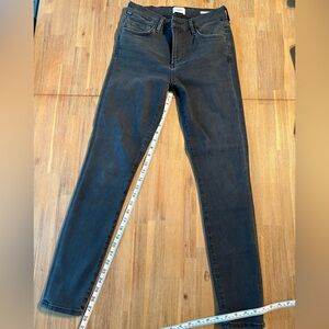 Citizens of Humanityy Rocket Ankle Jeans faded Black size 27